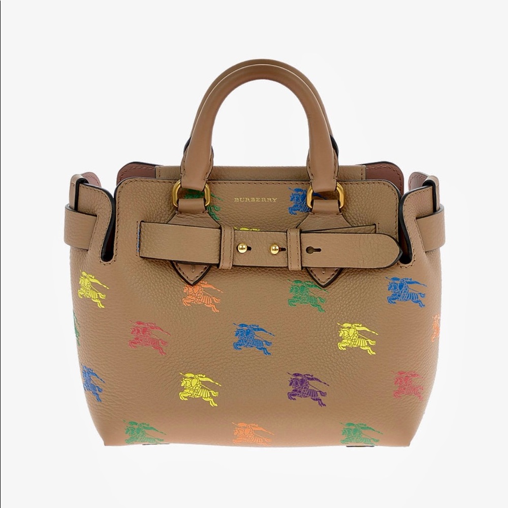 100% AUTHENTIC BRAND NEW LIMITED EDITION BURBERRY XL “RAINBOW PONY” BELT BAG